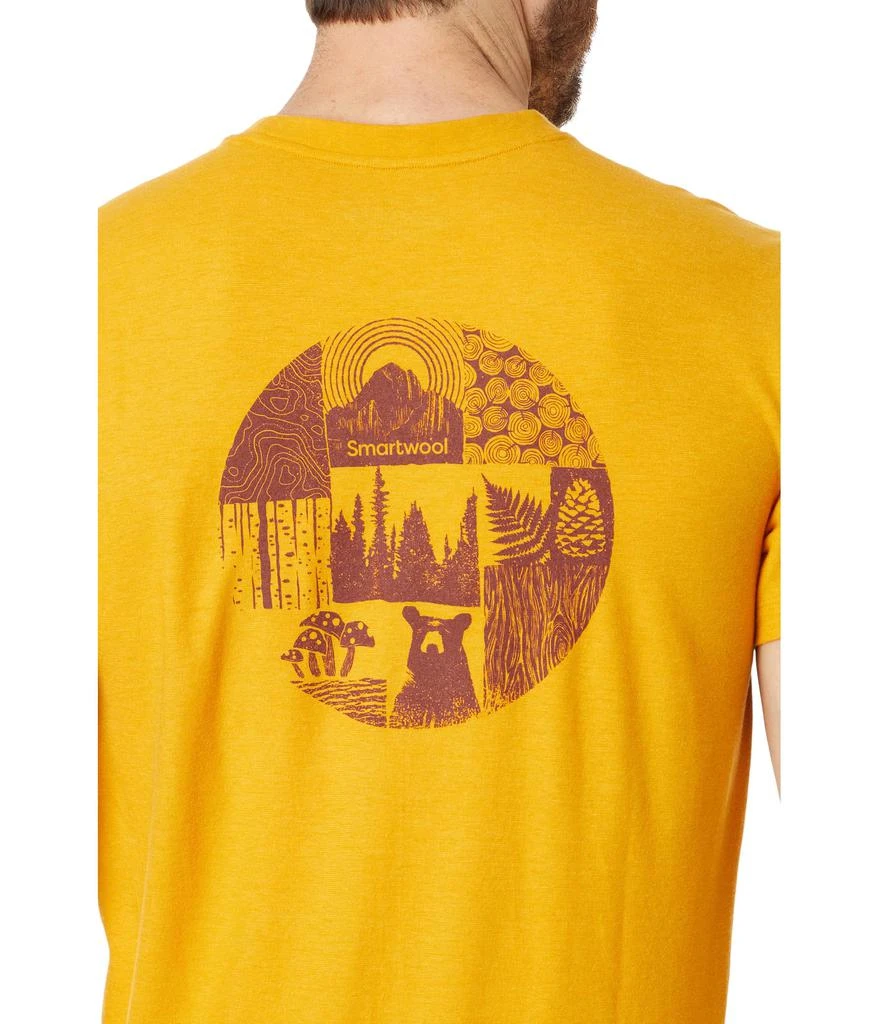 商品SmartWool|Forest Finds Graphic Short Sleeve Tee,价格¥341,第4张图片详细描述