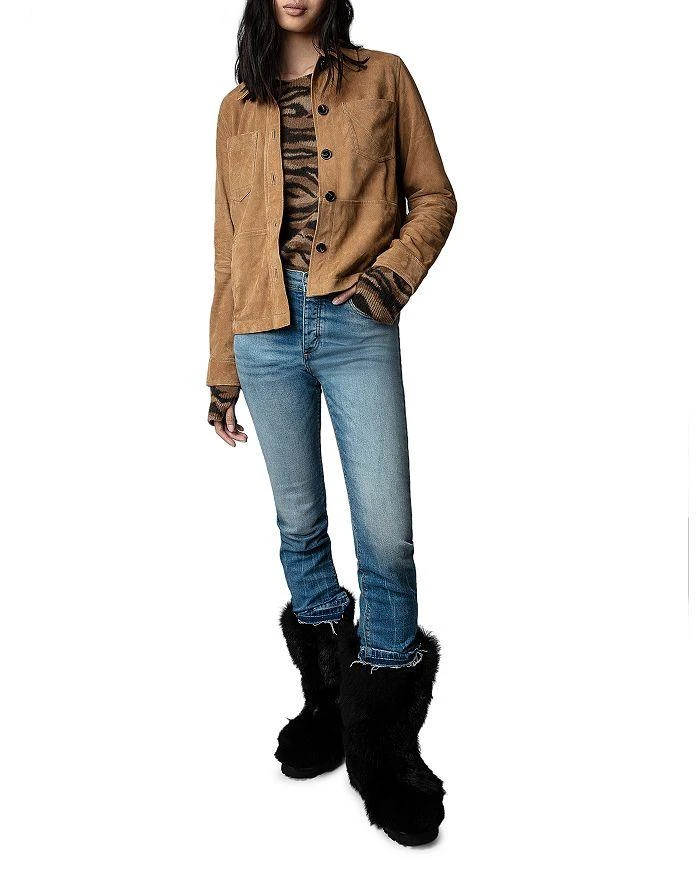 商品Zadig&Voltaire|Toi Suede Shirt Jacket,价格¥2627,第2张图片详细描述