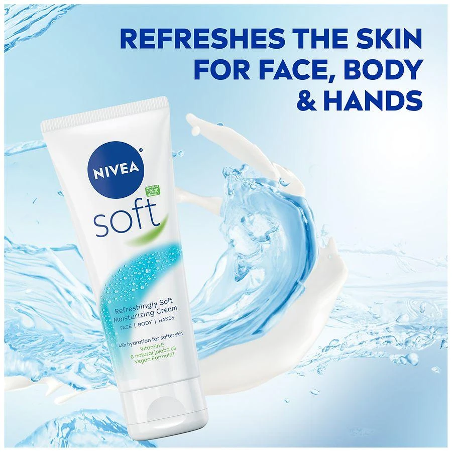 商品Nivea|Refreshingly Soft Moisturizing Cream For Face, Body And Hands,价格¥37,第5张图片详细描述