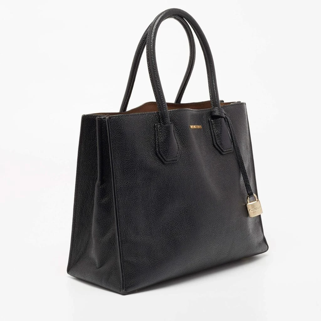 商品[二手商品] Michael Kors|MICHAEL Michael Kors Black Leather Medium Mercer Tote,价格¥946,第3张图片详细描述