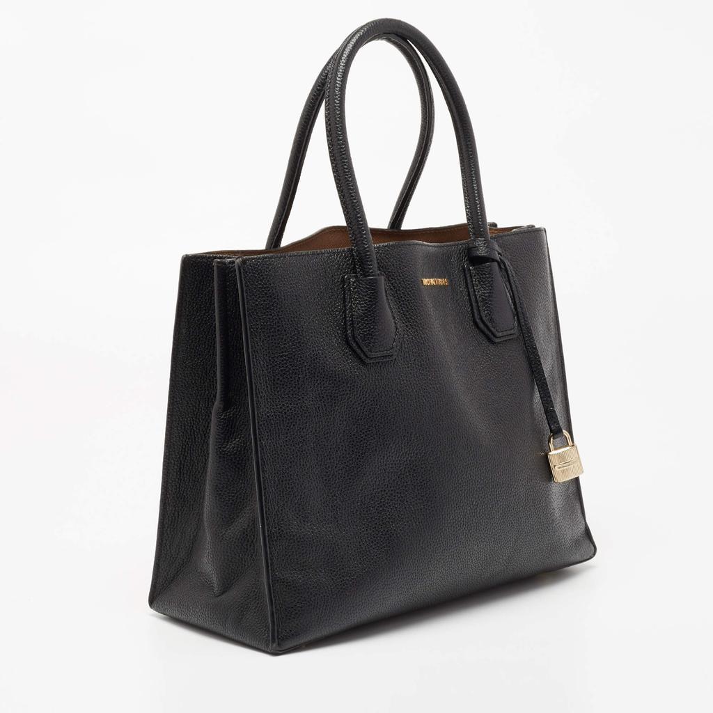 商品[二手商品] Michael Kors|MICHAEL Michael Kors Black Leather Medium Mercer Tote,价格¥2600,第5张图片详细描述