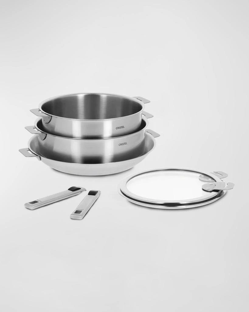 商品Cristel|Strate 7-Piece Cookware Set,价格¥7265,第1张图片