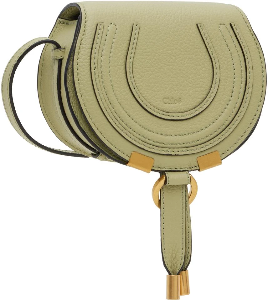 商品Chloé|Green Nano Marcie Saddle Bag,价格¥3503,第2张图片详细描述