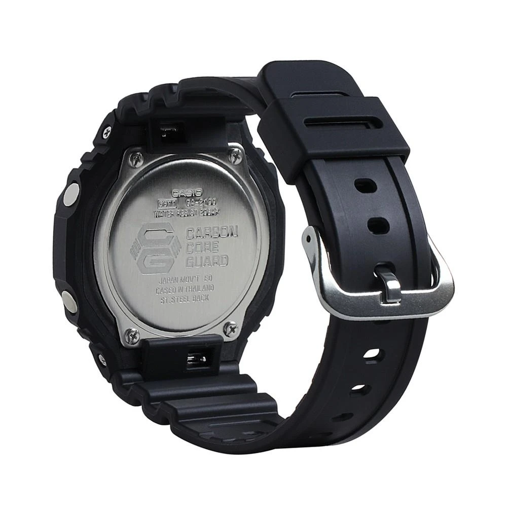 商品G-Shock|Men's Analog Digital Black Resin Strap Watch 45mm GA2100-1A2,价格¥740,第2张图片详细描述