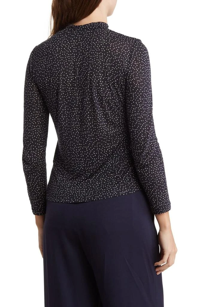 商品Vince|Starry Dot Mock Neck Wool Shirt,价格¥817,第2张图片详细描述