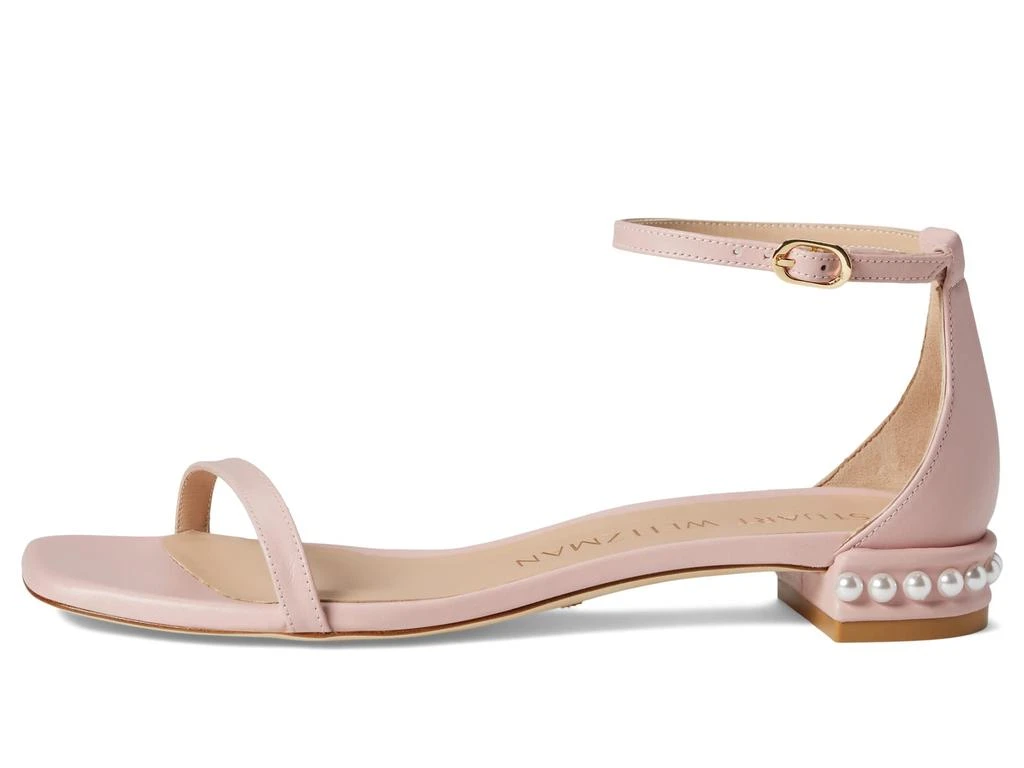 商品Stuart Weitzman|Nudistcurve Pearl Flat Sandal,价格¥1363,第4张图片详细描述