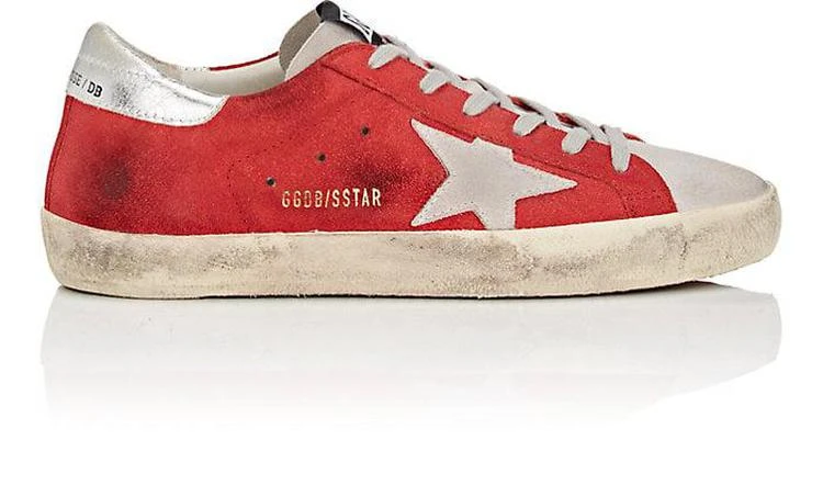 商品Golden Goose|Women's Superstar Suede Sneakers,价格¥1926,第1张图片