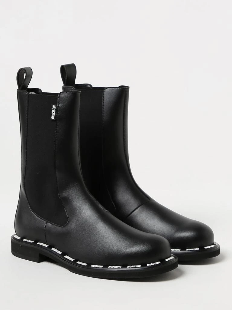 商品Moschino|Moschino Couture ankle boots in synthetic leather,价格¥2811,第2张图片详细描述