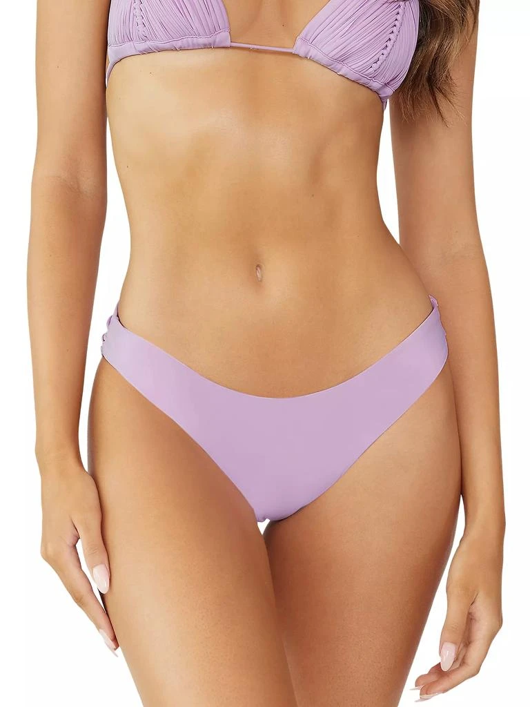 商品PQ|Basic Ruched Bikini Bottom,价格¥123,第1张图片