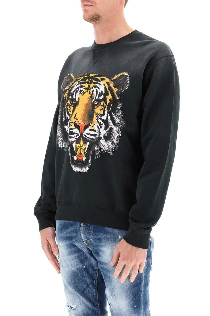 商品DSQUARED2|Dsquared2 tiger mike sweatshirt,价格¥1664,第4张图片详细描述