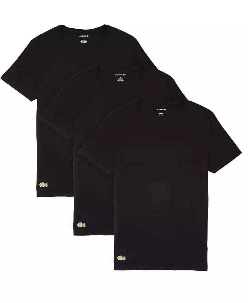 Pack de 3 camisetas Lacoste de cuello redondo y corte ajustado para hombre. image 2