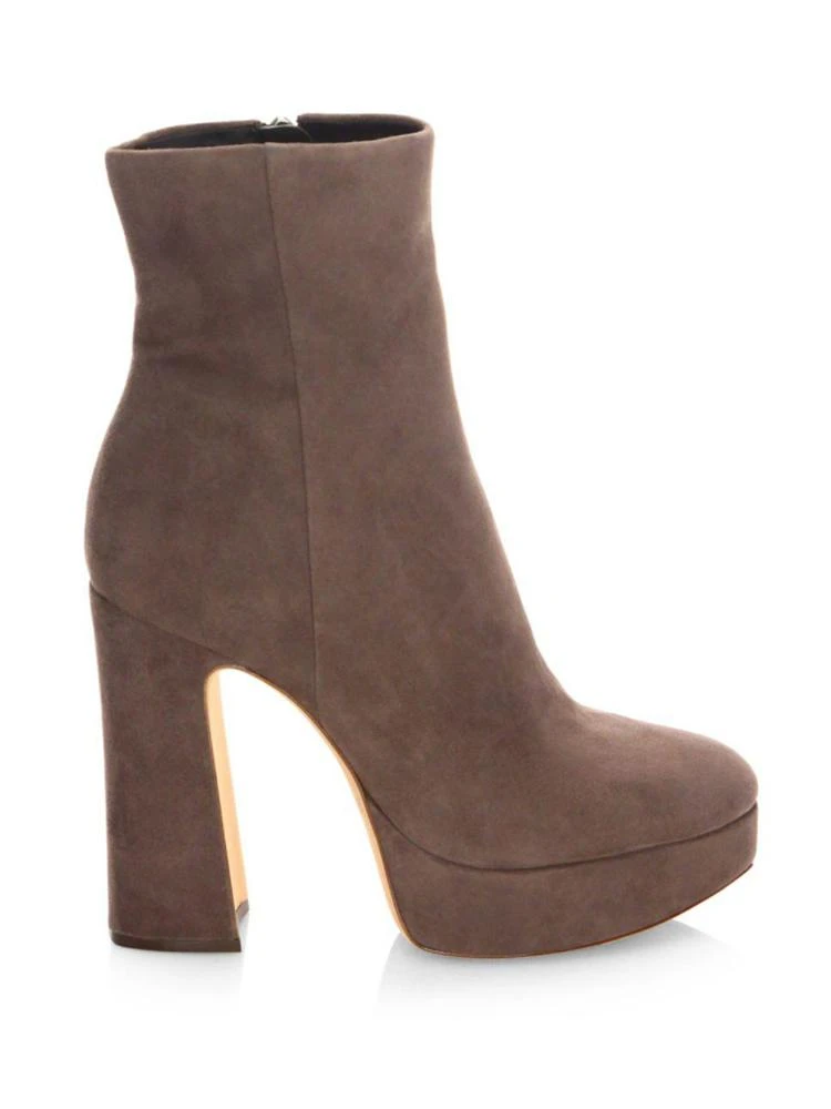 商品Alexandre Birman|Loreta Suede Platform Booties,价格¥2385,第5张图片详细描述