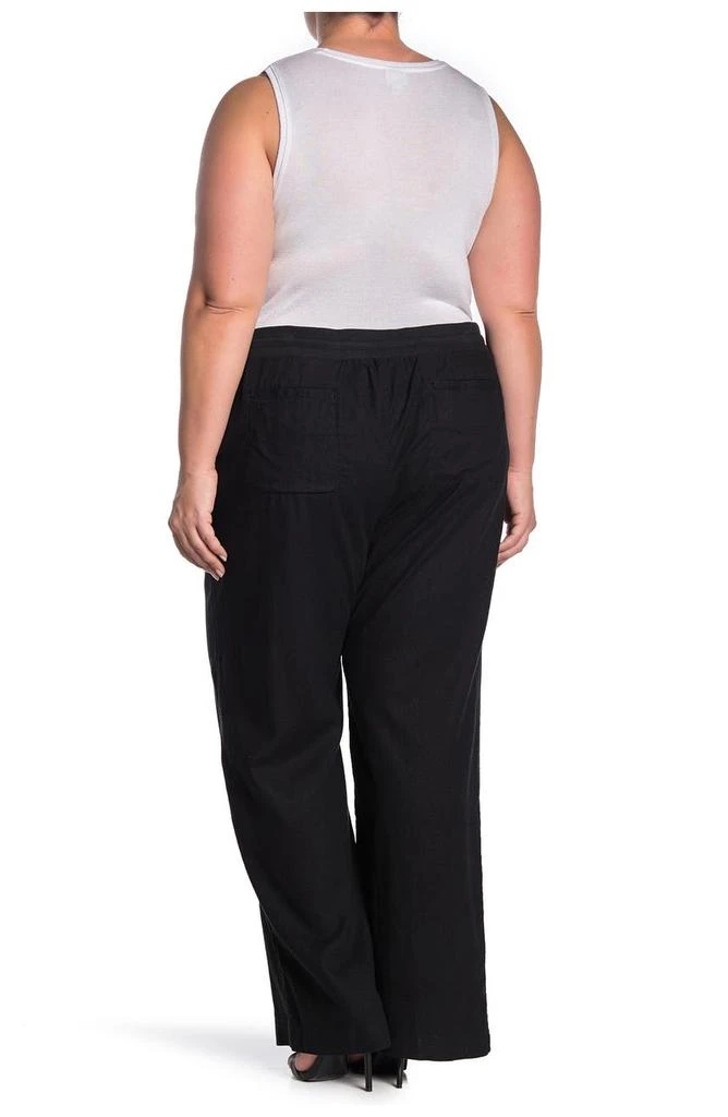 商品Caslon|Solid Pull-On Linen Blend Pants,价格¥290,第2张图片详细描述
