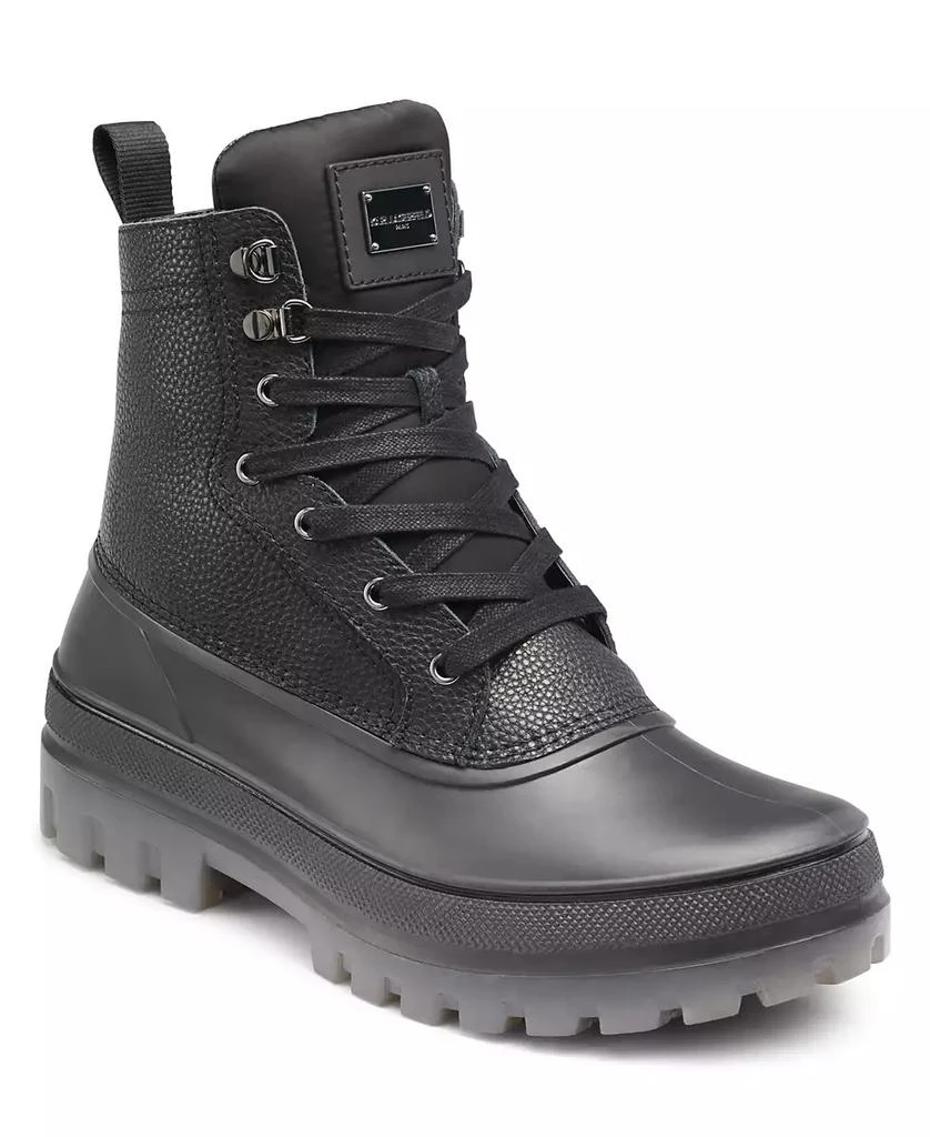 商品Karl Lagerfeld Paris|Karl Lagerfeld Men's Mid Height Winter Performance Boot,价格¥1094,第1张图片