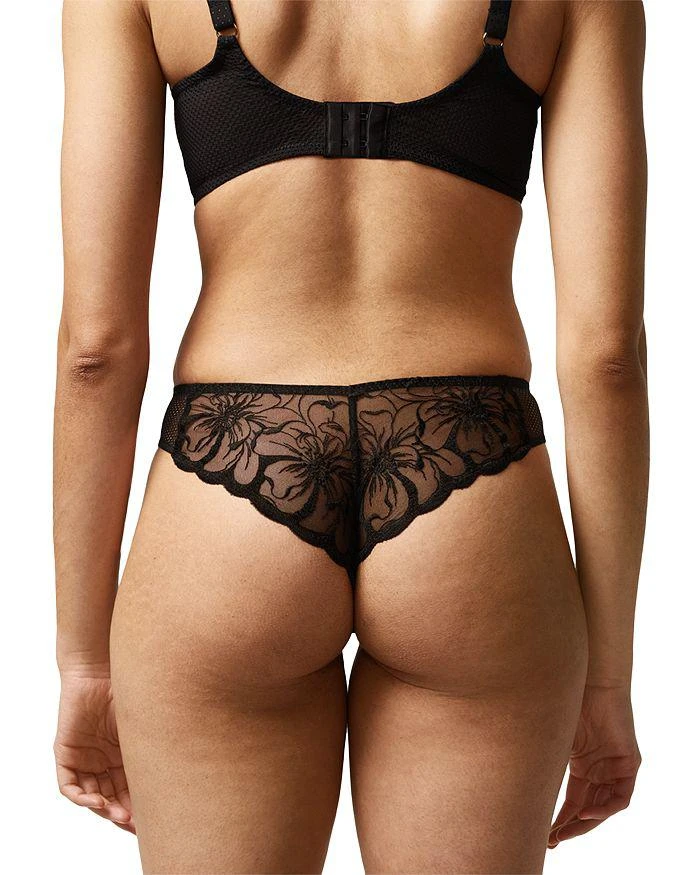 商品Chantelle|Embroidered Fishnet Thong,价格¥286,第3张图片详细描述