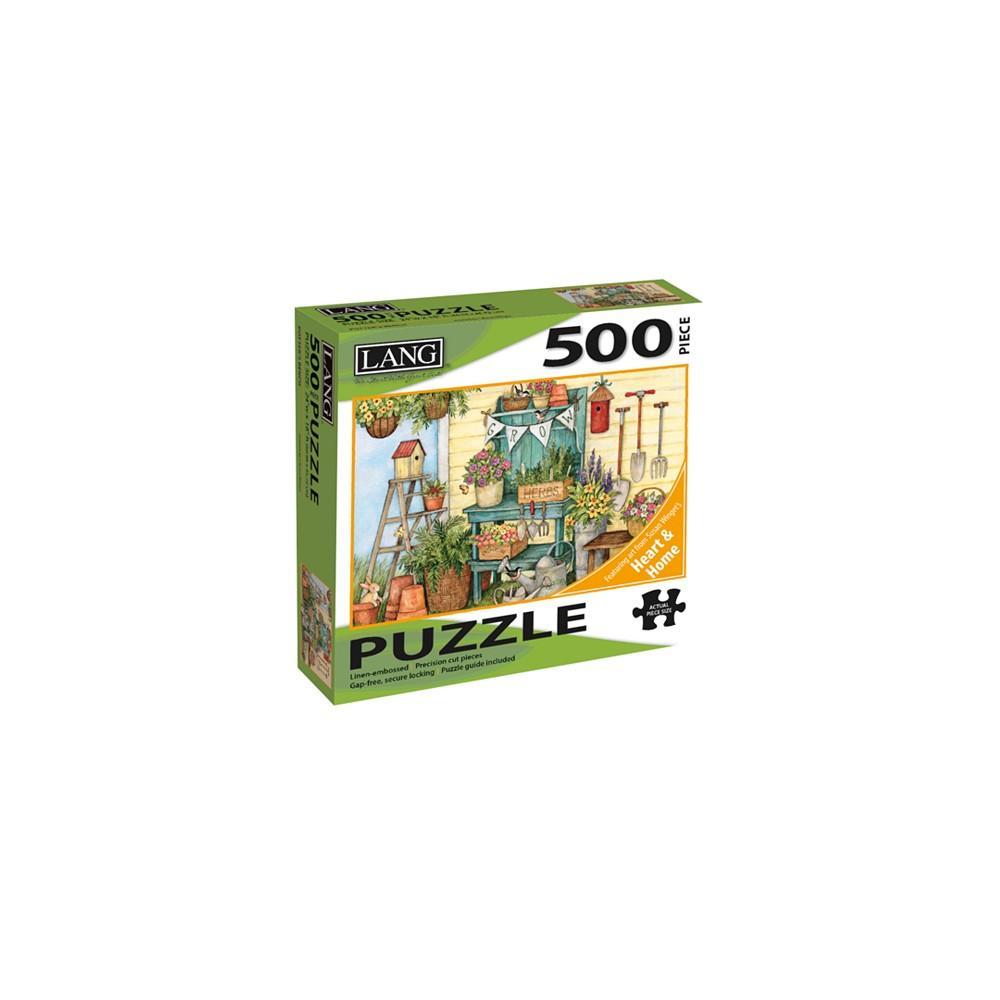 商品Lang|Potters Bench 500pc Puzzle,价格¥68,第1张图片