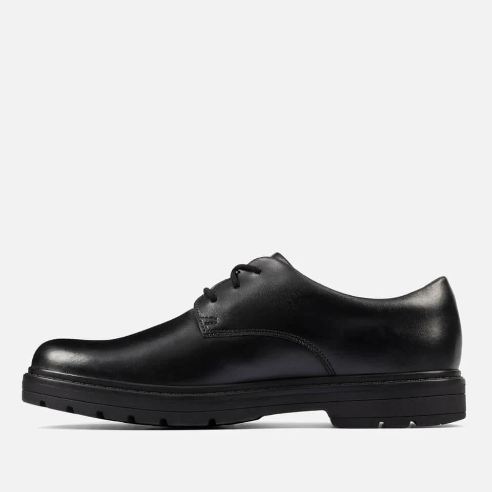 商品Clarks|CLARKS YOUTH LOXHAM LEATHER DERBY SHOES,价格¥347,第5张图片详细描述