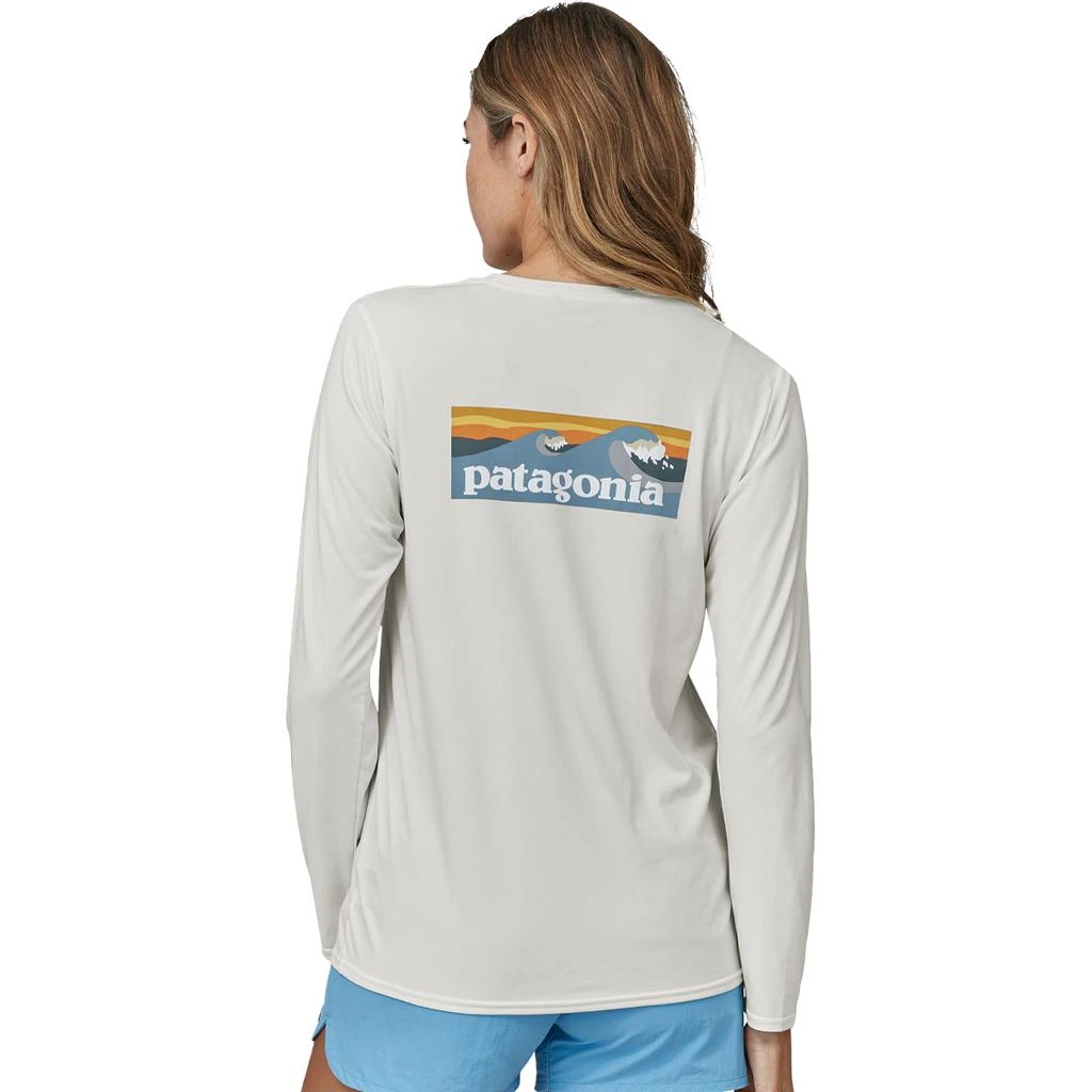 Women's Long Sleeved Capilene Cool Daily Graphic Shirt - Waters 商品
