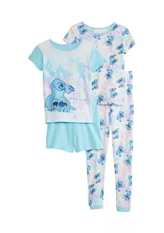 商品Lilo & Stitch|Stitch Girls 7 16 Stay Cool Stitch Pajama Set,价格¥76,第1张图片