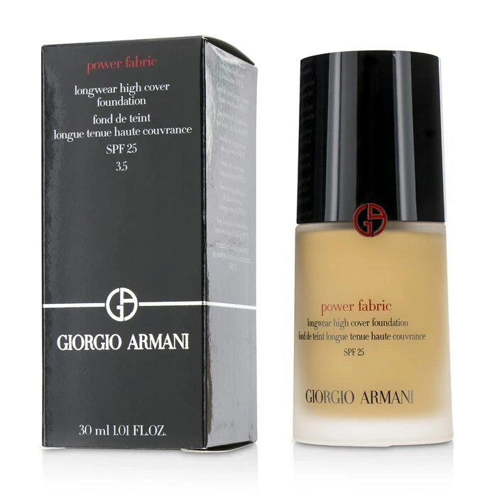 商品Giorgio Armani|Giorgio Armani 无痕持妆粉底液SPF 25 权力粉底液 持久丝绒 - # 3.5 -3.5(30ml/1oz),价格¥313,第2张图片详细描述