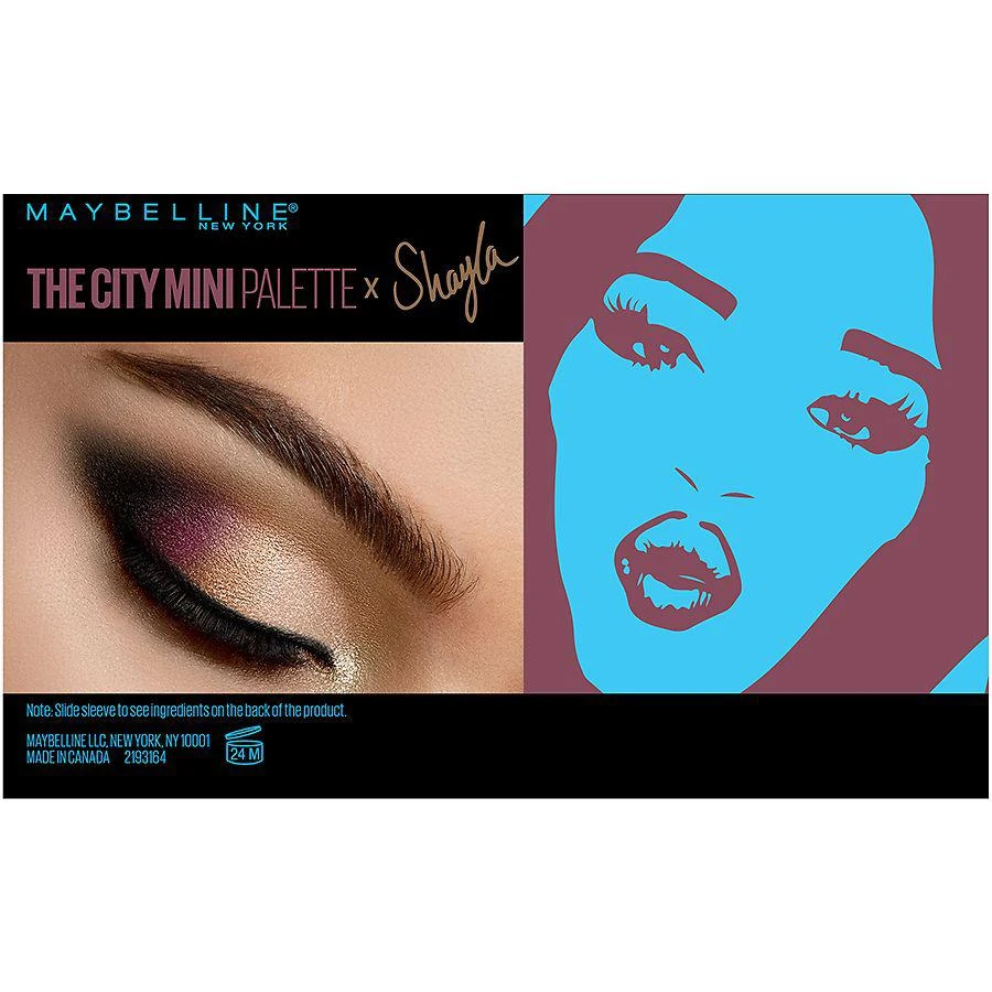 商品Maybelline|The City Mini Palette x Shayla,价格¥97,第4张图片详细描述