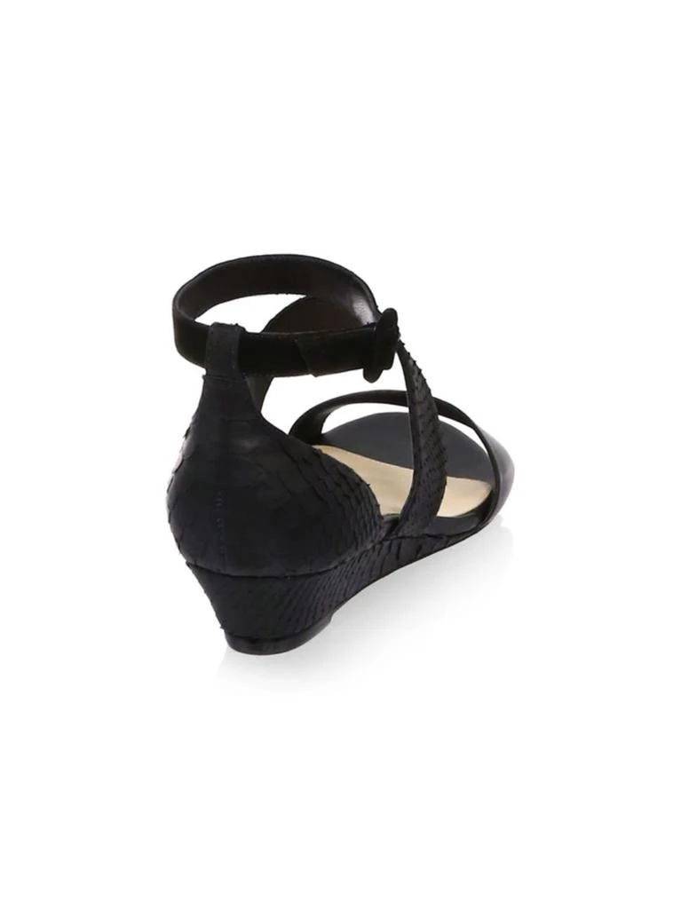 商品Alexandre Birman|New Yanna Leather Platform Sandals,价格¥2063,第3张图片详细描述