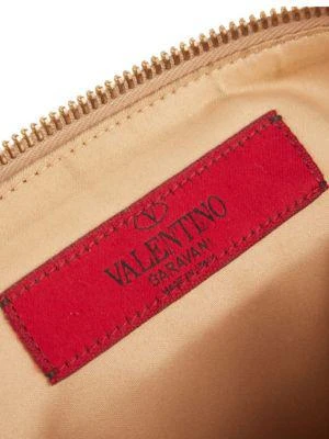 商品[二手商品] Valentino|Pyramid Stud Leather Clutch,价格¥3748,第5张图片详细描述