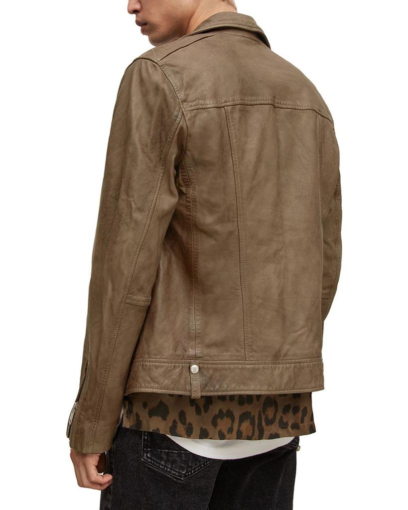 Milo Leather Biker Jacket商品第2张图片规格展示