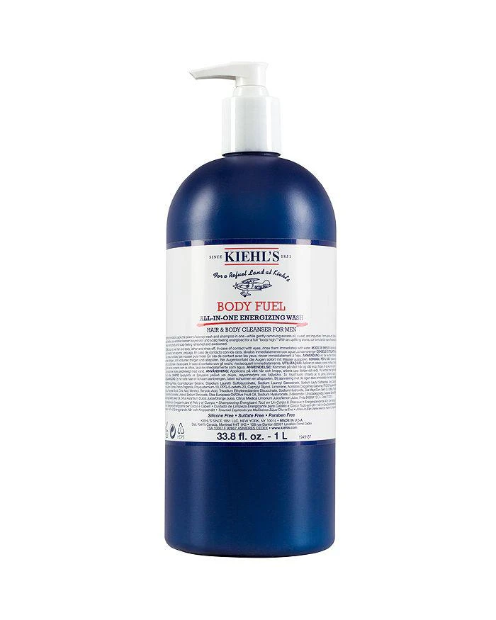 商品Kiehl's|Body Fuel All-in-One Energizing Wash,价格¥173,第1张图片