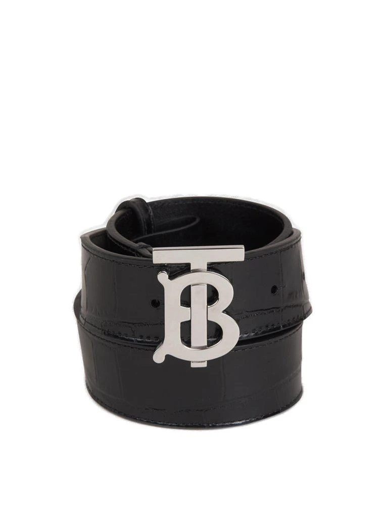 商品Burberry|Burberry Logo Buckle Belt,价格¥2233,第1张图片