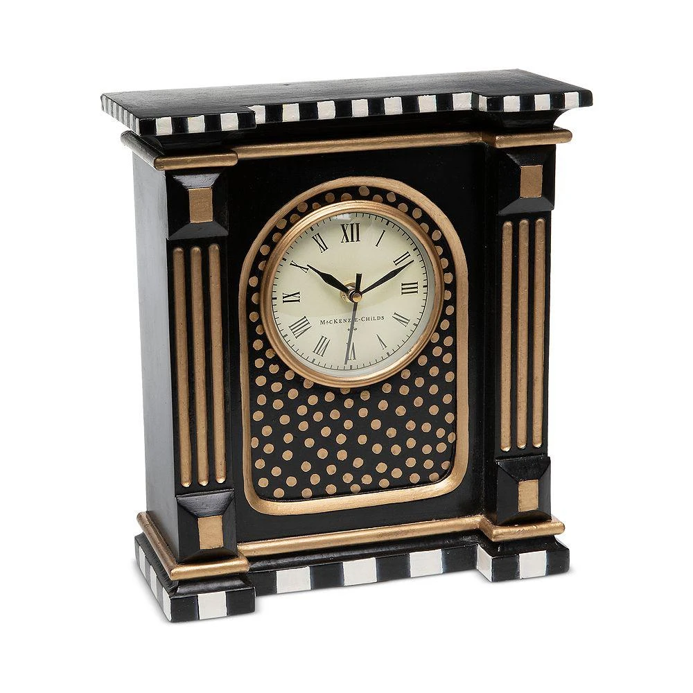 商品MacKenzie-Childs|Courtly Check® Mantel Clock,价格¥1336,第1张图片详细描述