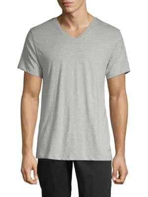 商品Calvin Klein| Calvin Klein三件套V领棉质T恤,价格¥164,第2张图片详细描述
