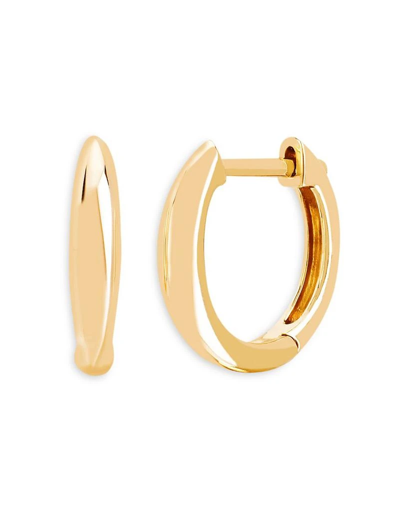 商品Effy|14K Yellow Gold Polished Dome Huggie Hoop Earrings,价格¥3744,第1张图片