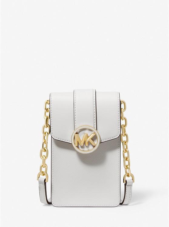 商品Michael Kors|Carmen Small Faux Leather Phone Crossbody Bag,价格¥581,第1张图片