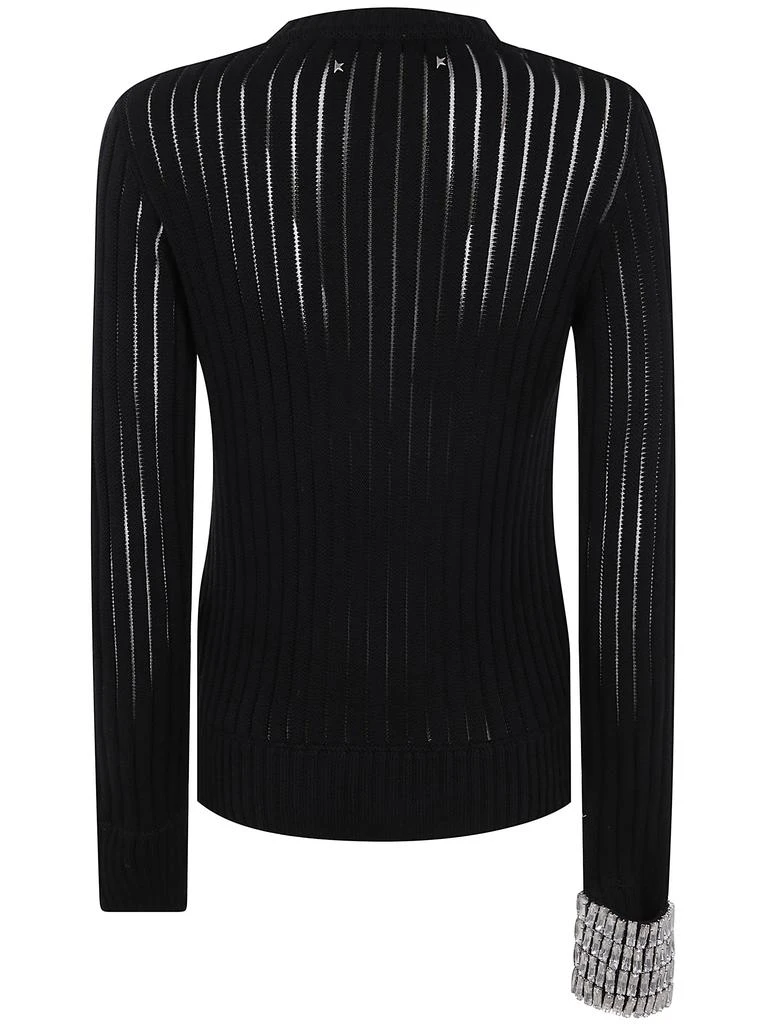商品Golden Goose|JOURNEY W`S  CREWNECK LONG SLEEVES NELLY NYLON /ORGANIC COTTON,价格¥4722,第2张图片详细描述
