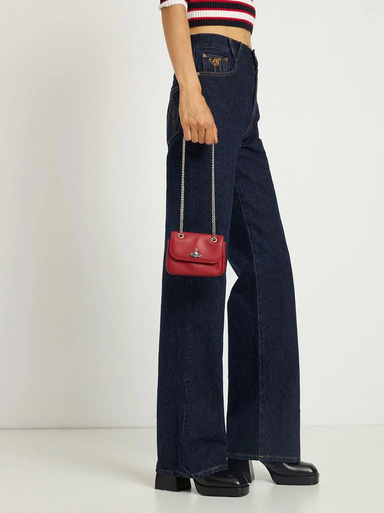 商品Vivienne Westwood|Small Nappa Leather Shoulder Bag,价格¥2354,第1张图片