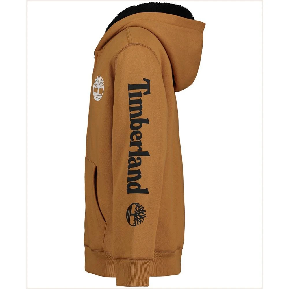 商品Timberland|Big Boys Solid Sherpa Lined Zip Hoodie,价格¥219,第2张图片详细描述