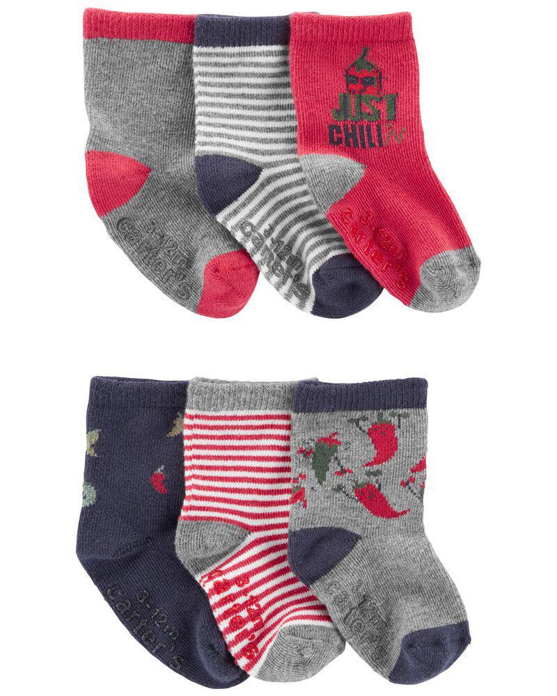 商品Carter's|6-Pack Socks,价格¥163,第3张图片详细描述