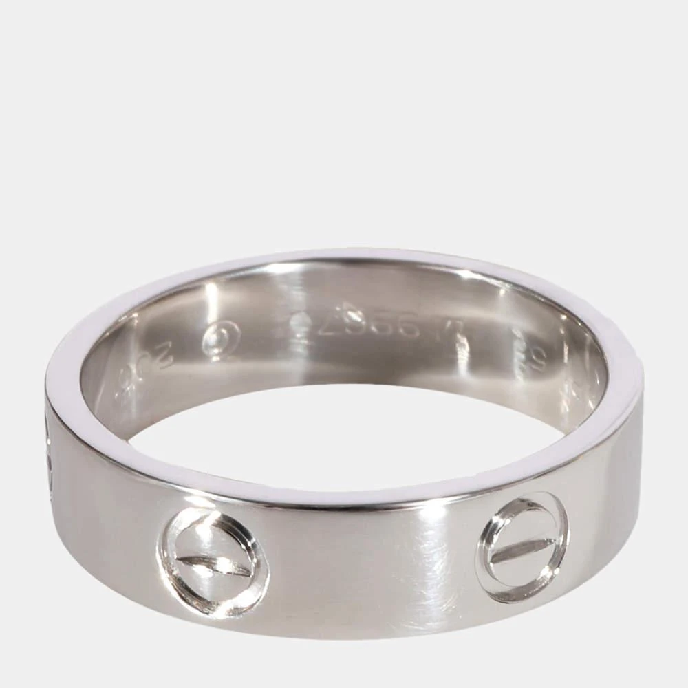 商品[二手商品] Cartier|Cartier Love Ring in 950 Platinum,价格¥22133,第4张图片详细描述