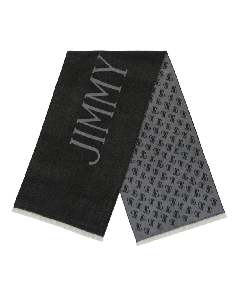 商品Jimmy Choo|Wool Logo Scarf,价格¥2813,第2张图片详细描述