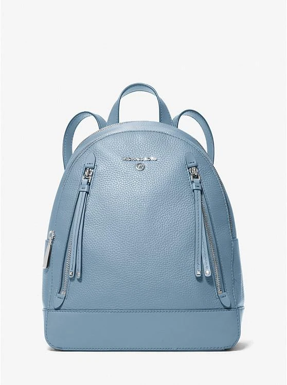 商品Michael Kors|Brooklyn Medium Pebbled Leather Backpack,价格¥1003,第1张图片