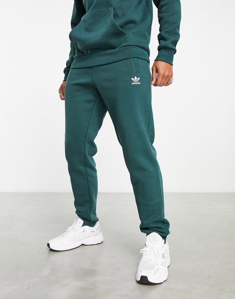 adidas Originals essentials joggers in mineral green商品第2张图片规格展示