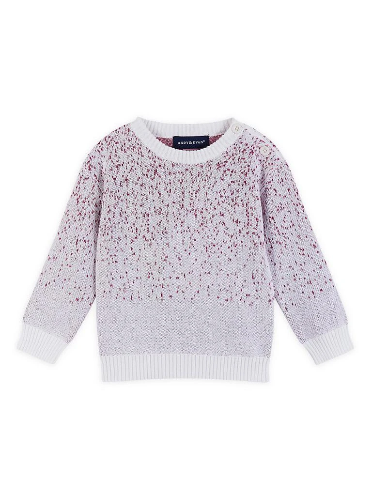 商品Andy & Evan|Baby Girl's & Little Girl's 2-Piece Speckled Sweater & Leggings Set,价格¥168,第3张图片详细描述