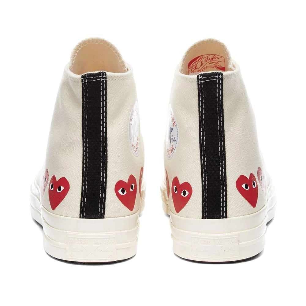 商品Comme des Garcons|Comme des Garcons Play x Converse Chuck Taylor Multi Heart 1,价格¥1200,第3张图片详细描述