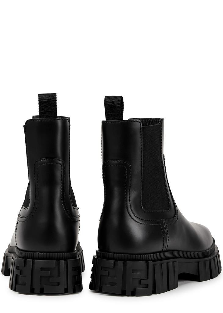 Fendi Force leather Chelsea boots商品第3张图片规格展示