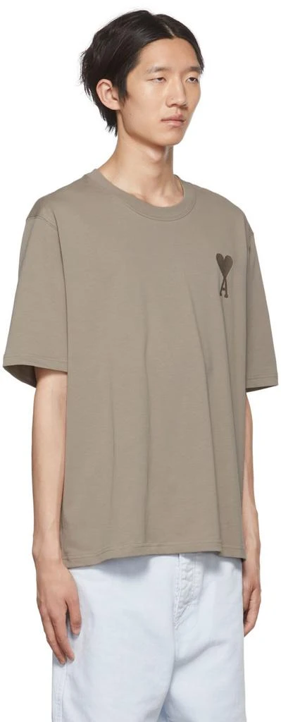 商品AMI|Taupe Ami de Cœur T-Shirt,价格¥1625,第2张图片详细描述