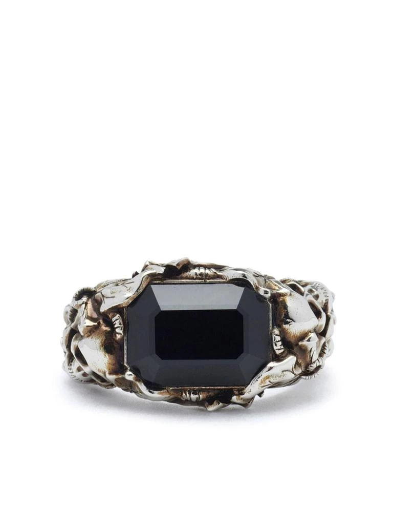 商品Alexander McQueen|ALEXANDER MCQUEEN - Skull Ring,价格¥2328,第3张图片详细描述