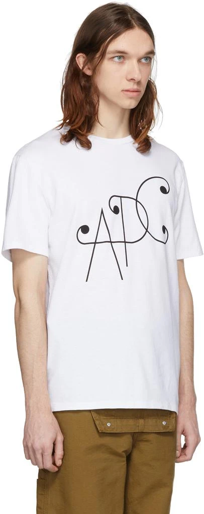 商品A.P.C.|White Ted T-Shirt,价格¥328,第2张图片详细描述
