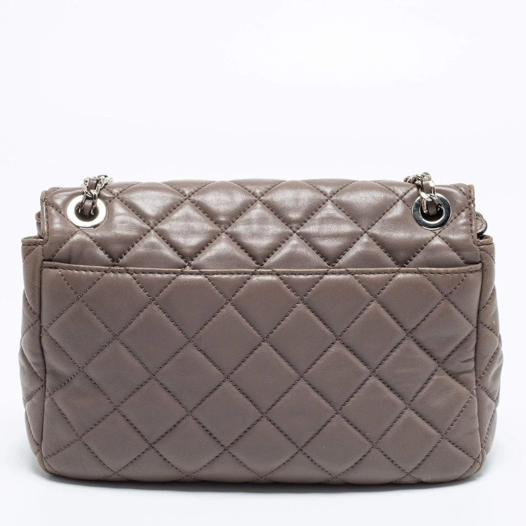 商品[二手商品] Michael Kors|Michael Kors Dark Beige Quilted Leather Sloan Shoulder Bag,价格¥807,第4张图片详细描述