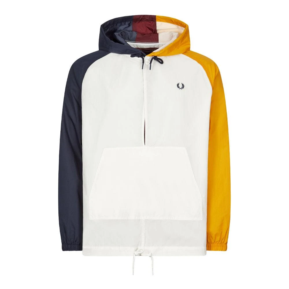 商品Fred Perry|Fred Perry Ripstop Windbreaker - Snow White,价格¥454,第1张图片